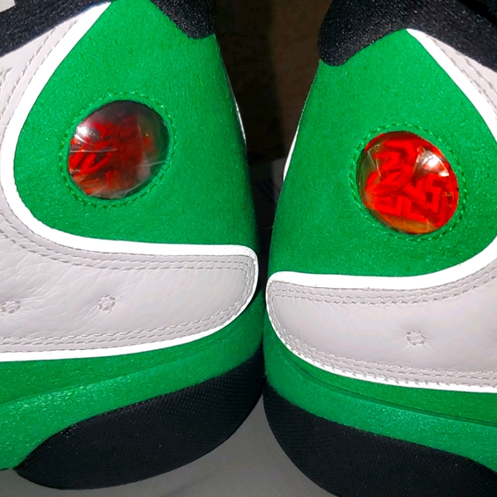 New Jordan retro 13 suede lucky green - Picture 4 of 5